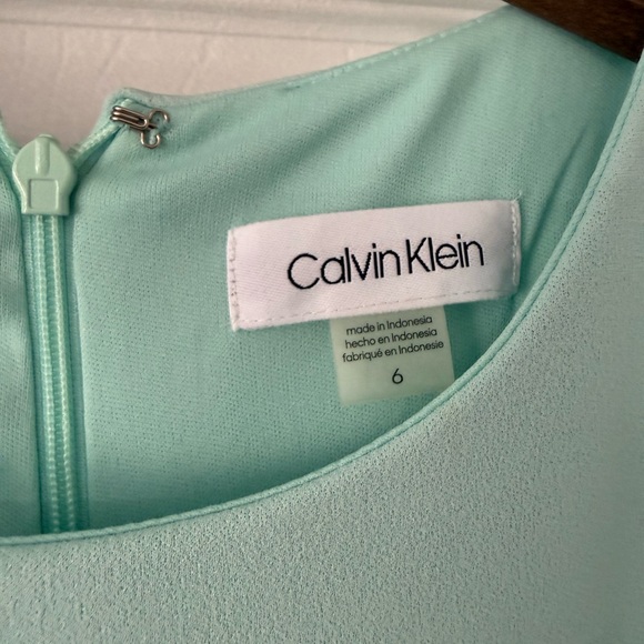 Calvin Klein Light Blue Midi Dress - Picture 9 of 12